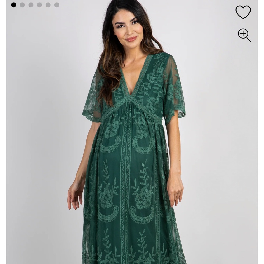 Green dress - pinkblush